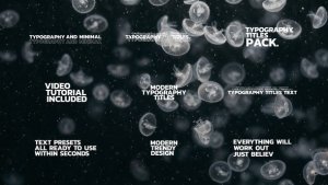Videohive Typography Titles Text 46483852 Titles template preview