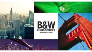 Videohive Black & White - Clean Photo Openers Openers template preview