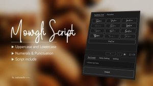 Videohive Animated Typeface - Mowgli Script Titles template preview