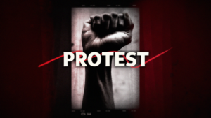Videohive PROTEST Video Displays template preview