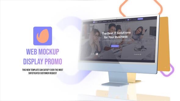 Web Display Prom Premiere Pro template preview