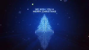 Videohive Tech Christmas Logo Logo Stings template preview
