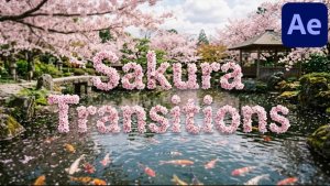 Sakura Transitions for After Effects Elements template preview