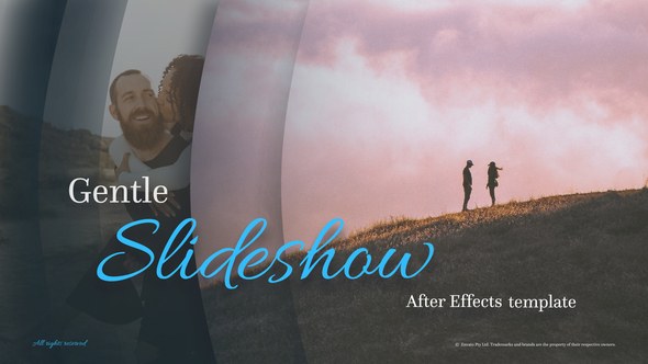 Videohive Gentle Slideshow - Celebratory Slideshow Video Displays template preview