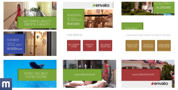Remarket - Multi-Purpose Presentation Template Video Displays template preview