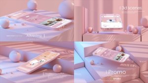 Videohive Short Advertising Mockup Ver 0.4 Product Promo template preview
