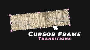 Videohive Cursor Frame Transitions Elements template preview