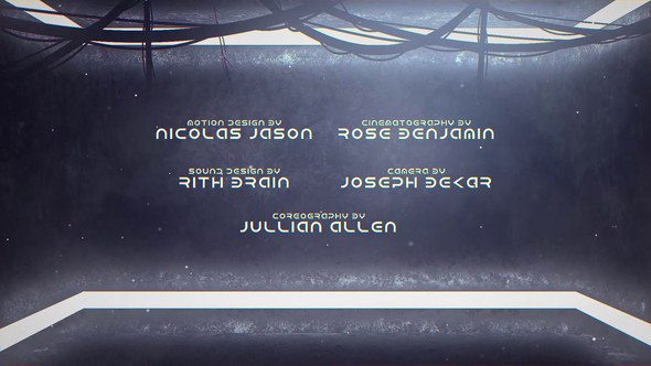 Videohive Cine Credit V.5 Titles template preview