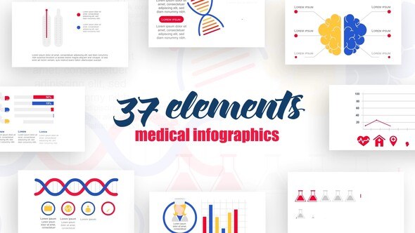 Infographics Vol.2 Video Displays template preview