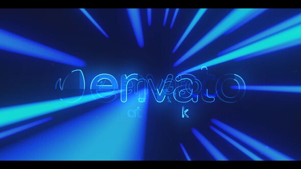 Videohive Hyper Light Logo Reveal Logo Stings template preview