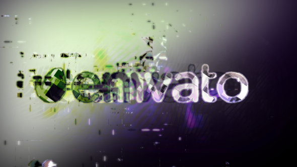 Videohive Glitch Logo 22946191 Logo Stings template preview