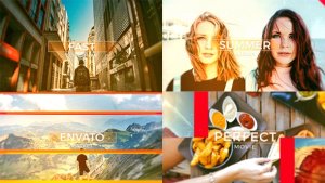 Fast Slideshow Video Displays template preview