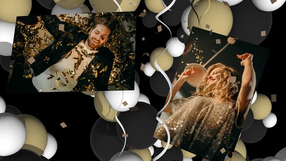 Videohive Party Slideshow Mockup Kit Video Displays template preview