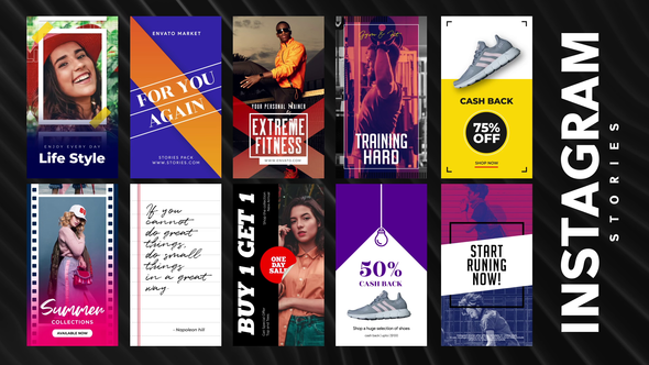 Videohive Instagram Stories 29304120 Product Promo template preview