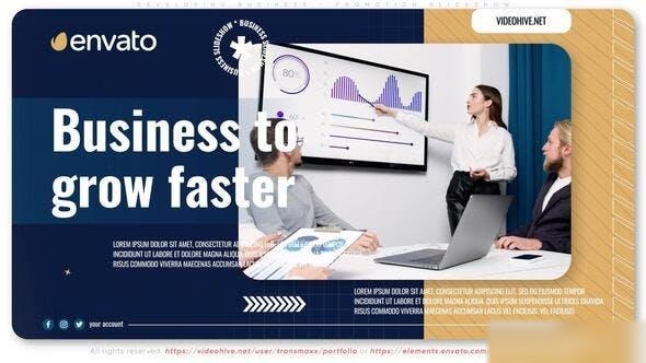 Videohive Developing Business - Promotion Slideshow Openers template preview