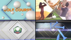 Videohive Golf Bumper Logo Stings template preview