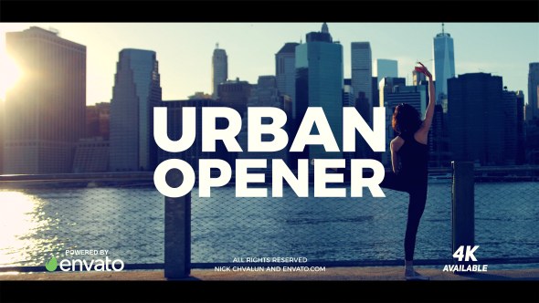 Videohive Urban Opener 20949693 Openers template preview