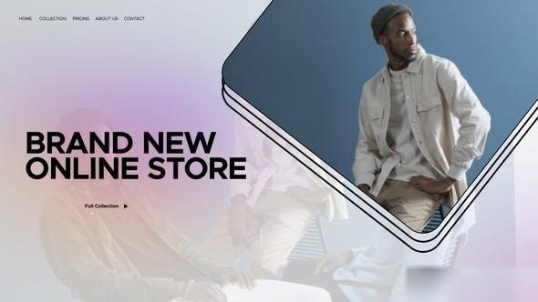 Videohive Online Magazine Opener Openers template preview