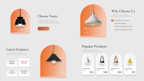 Videohive Interior promo Elements template preview
