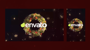 Videohive Christmas Wreath Countdown Broadcast-packages template preview