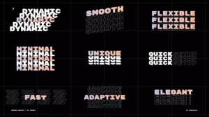 Videohive Modern Kinetic | After Effects Titles template preview