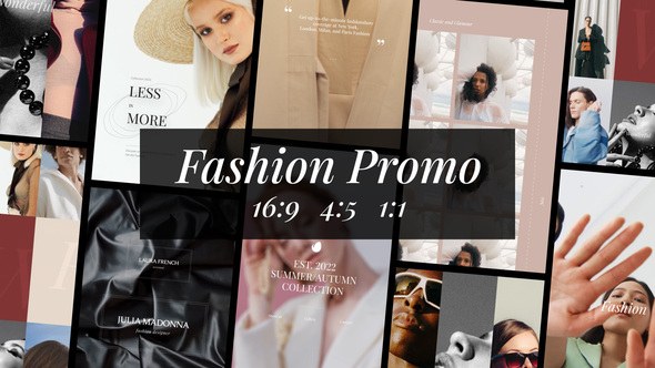 Videohive Fashion Photography Stories and Posts Broadcast-packages template preview