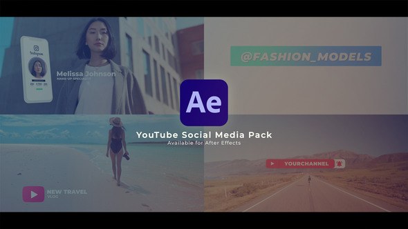 Videohive YouTube Pack 42929262 Broadcast-packages template preview