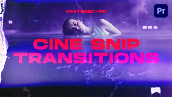 Cine Snip Transitions | Premiere Pro Premiere Pro template preview
