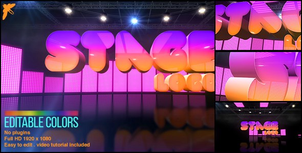 Videohive Stage Logo Logo Stings template preview