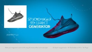 Videohive Studio Light I 3D Effect Generator Openers template preview