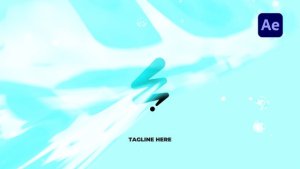 Videohive Anime Style Water Splash Logo Unveil Logo Stings template preview
