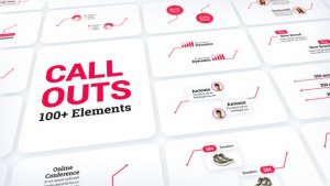 Videohive Call-Out Titles Pack Elements template preview