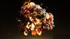 Videohive Electric Explosion Logo Reveal Logo Stings template preview