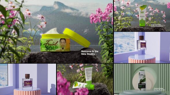 Videohive Cosmetic Product Mockups Product Promo template preview
