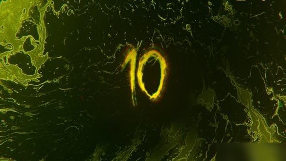 Videohive Horror Countdown Logo Logo Stings template preview