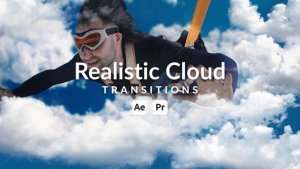 Videohive Realistic Cloud Transitions Elements template preview