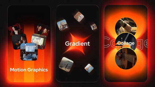 Videohive Vertical Noise Opener Openers template preview
