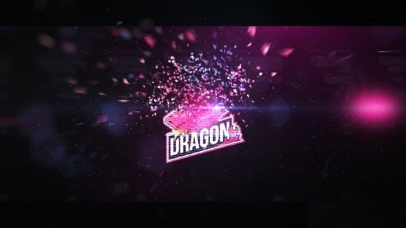 Videohive Shatter Glitch Logo Reveal Logo Stings template preview