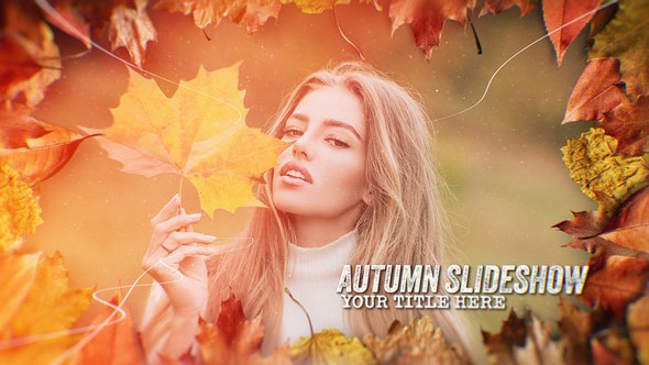 Videohive Autumn Slideshow 54302533 Video Displays template preview