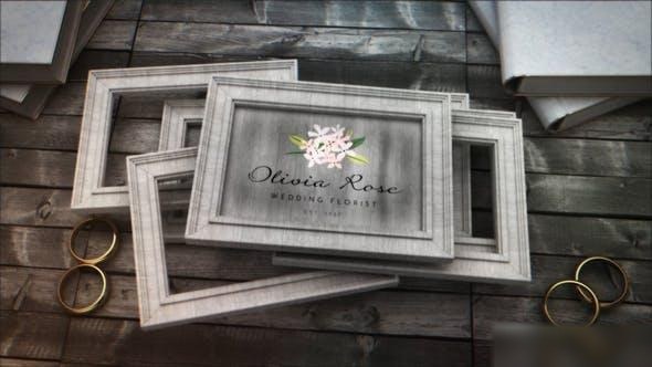 Videohive Wedding Frames Logo Reveal Openers template preview