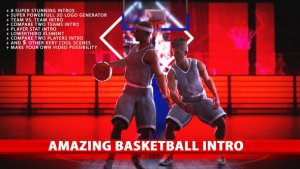 Videohive Amazing Basketball Intros Openers template preview