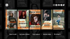Videohive Abstract Instagram Reels Product Promo template preview