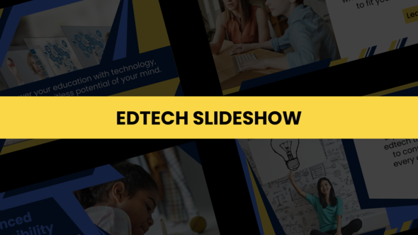 Videohive Edtech Slideshow Product Promo template preview