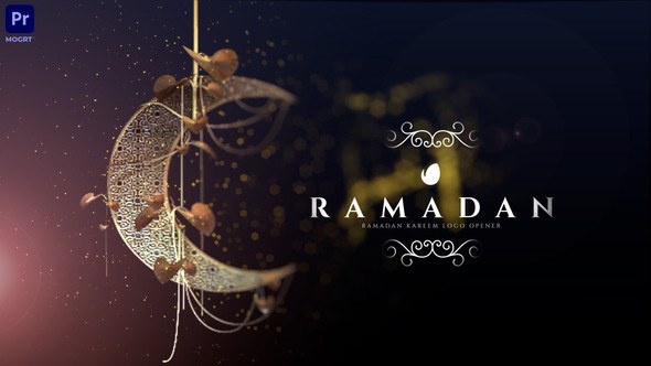 Ramadan Logo Opener Ramadan template preview