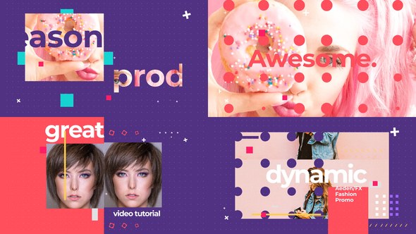 Videohive Dynamic Typo 25394580 Product Promo template preview