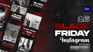 Videohive 16 BLACK FRIDAY STORIES Openers template preview