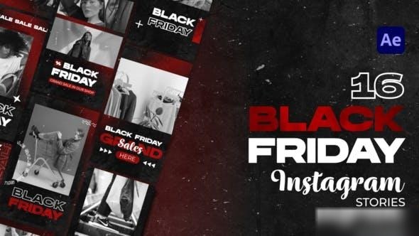 Videohive 16 BLACK FRIDAY STORIES Openers template preview