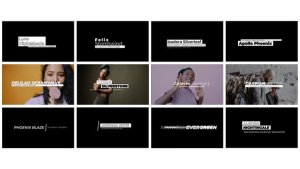 Videohive Lower Thirds 3.0 | After Effects 51921405 Elements template preview