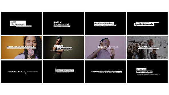 Videohive Lower Thirds 3.0 | After Effects 51921405 Elements template preview
