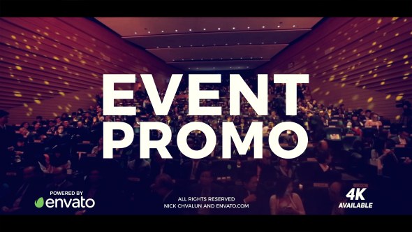 Videohive In the Event Promo Product Promo template preview